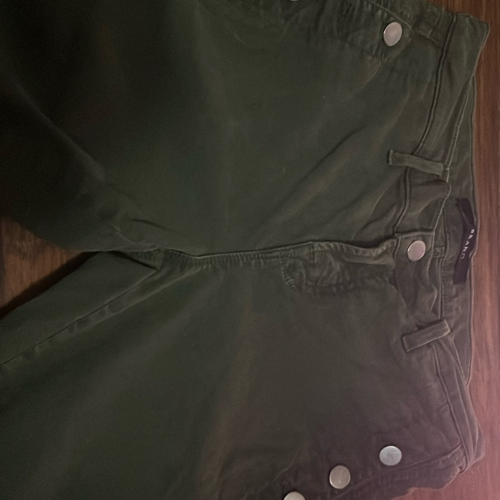 Green denim J Brand Jeans Hardly Worn Very Comfortable Great Fit